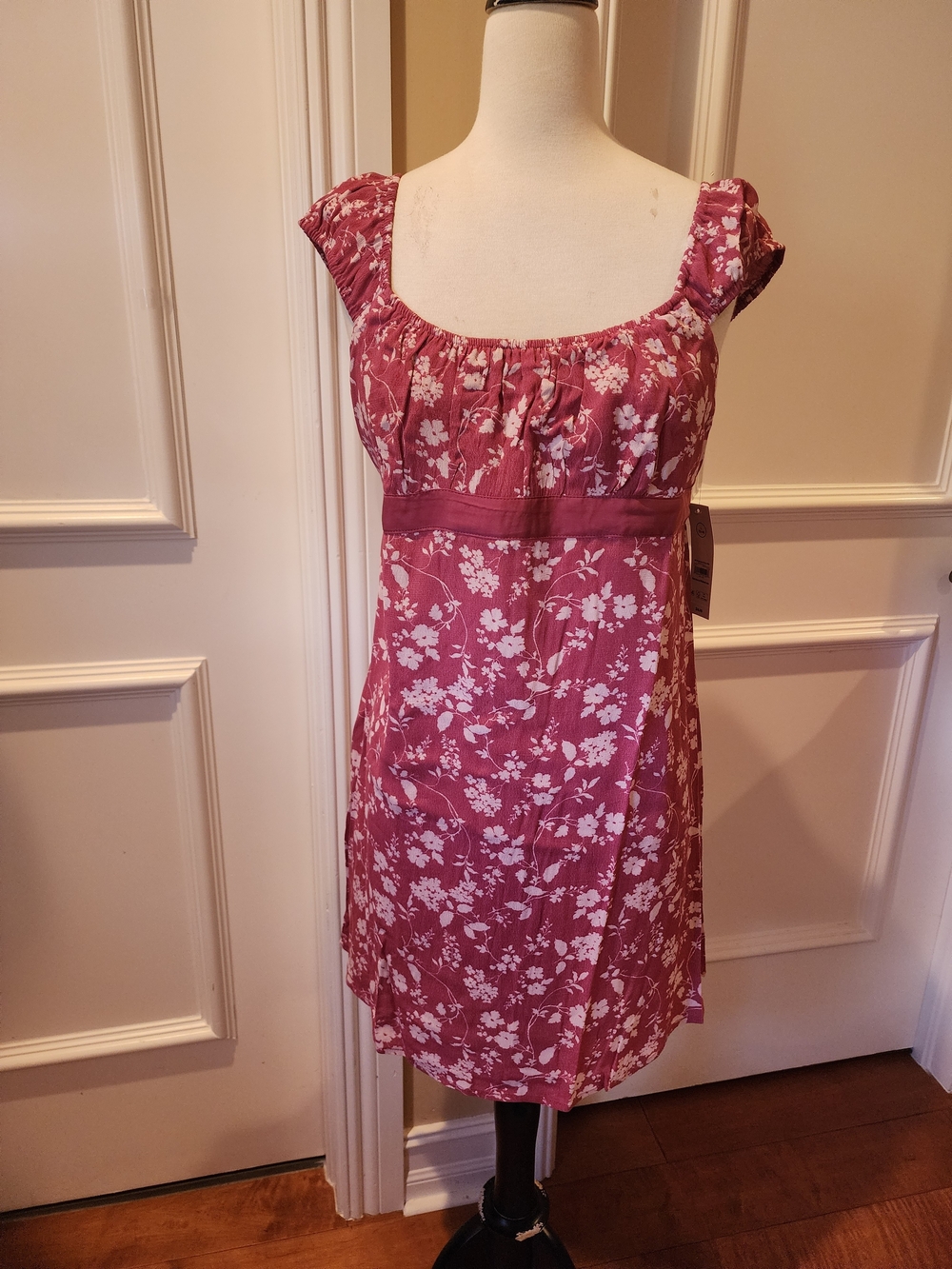 No Boundaries Rose Floral Empire-Waist Chemise